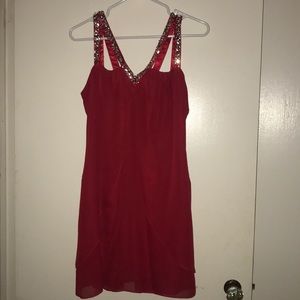 Cocktail Holiday Dress Red